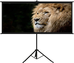écran de projection avec trépied 120" 16:9