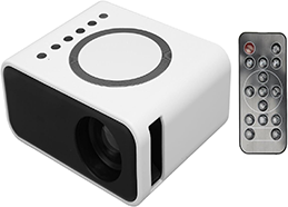 Projecteur Portable avec Télécommande pour Téléphones Tablettes, pour Airplay, pour Miracast